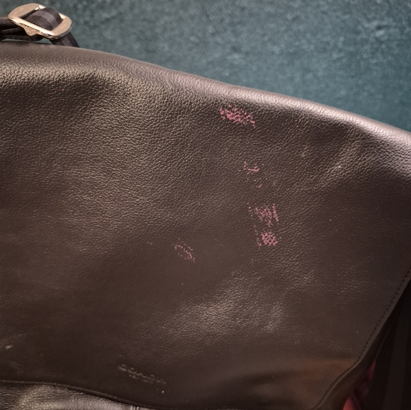 Coach Charles Messenger Bag Black Leather - Picture 6 of 9